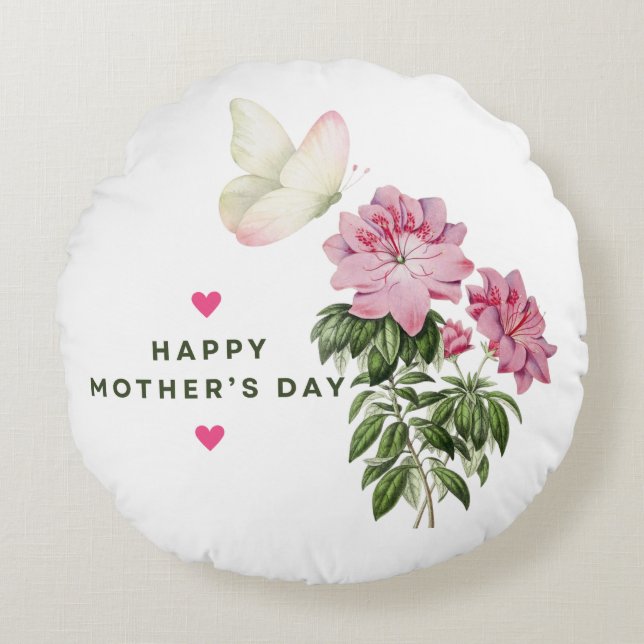 ALMOFADA REDONDA HAPPY MOTHER DAY SPECIAL GIFT (Frente)