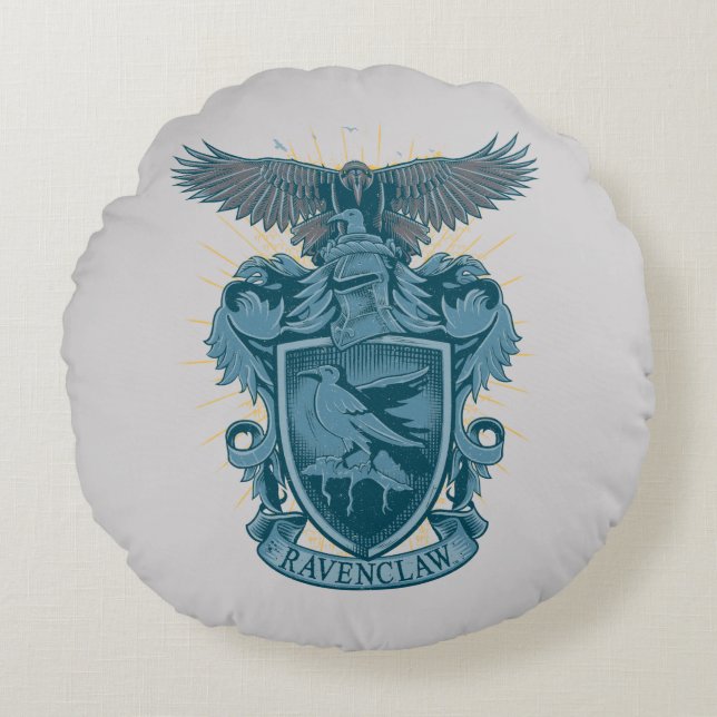 Almofada Redonda Harry Potter | Ravenclaw Crest (Frente)