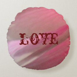 Almofada Redonda Hollyhock 10 abstrato 3