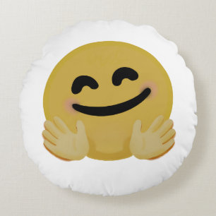 Almofada Redonda Hug Emoji