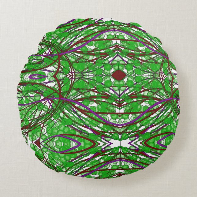 Almofada Redonda Idade do Geek (Frente)