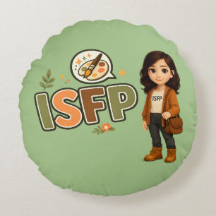 Almofada Redonda ISFP — A Artista Livre