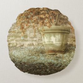 Almofada Redonda Jardim Russo do Outono