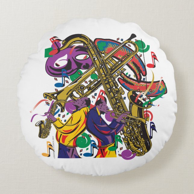 Almofada Redonda JAZZy (Frente)