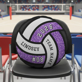 Almofada Redonda Jogador da Equipe de Voleibol - Gito Roxo