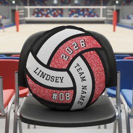 Almofada Redonda Jogador de Voleibol - Lingua Vermelha