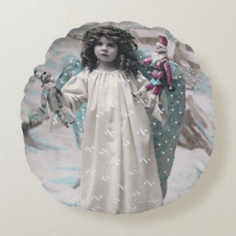 Almofada Redonda Joyeux Noel