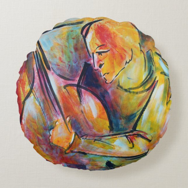 Almofada Redonda Jude 2008 (Frente)