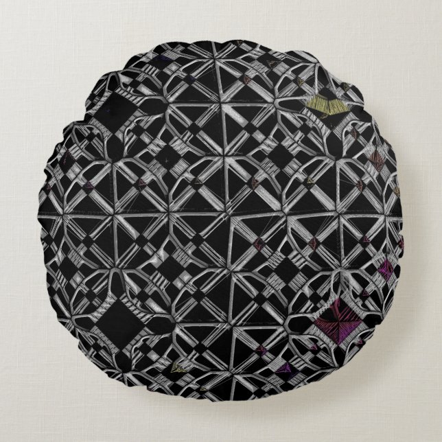 Almofada Redonda Junto-se a Crossroad Round Cushion (Frente)