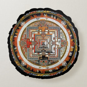 Almofada Redonda Kalachakra