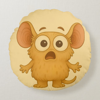 Almofada Redonda Klix Kissen – Das ADHS-Monster der Ablenkung