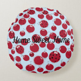 Almofada Redonda Ladybug Shindig