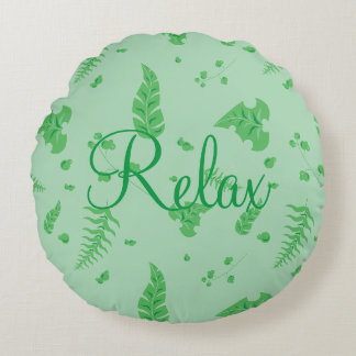 Almofada Redonda Leafy