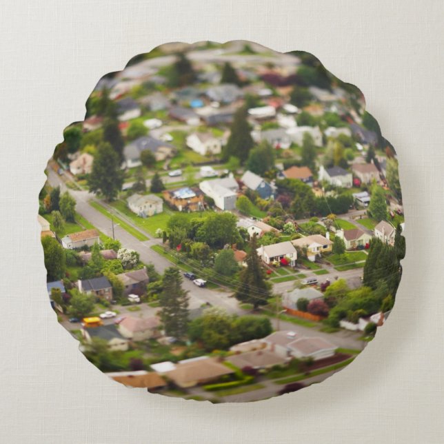 Almofada Redonda Lentes da inclinação/deslocamento da técnica #1- (Frente)