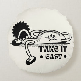 Almofada Redonda leve as malas