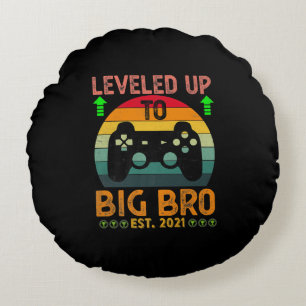 Almofada Redonda Levei Ao Grande Irmão Gamer Gift 2021