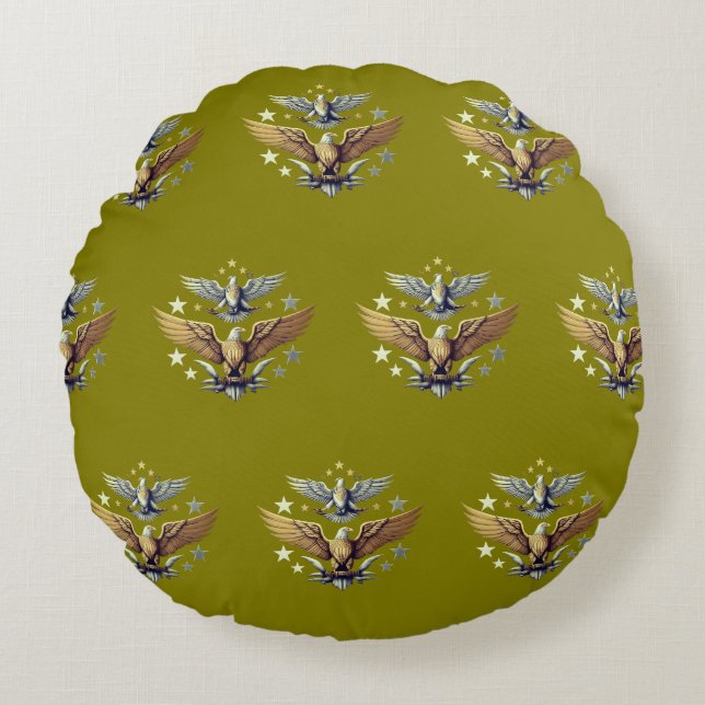 Almofada Redonda Liberdade (Frente)