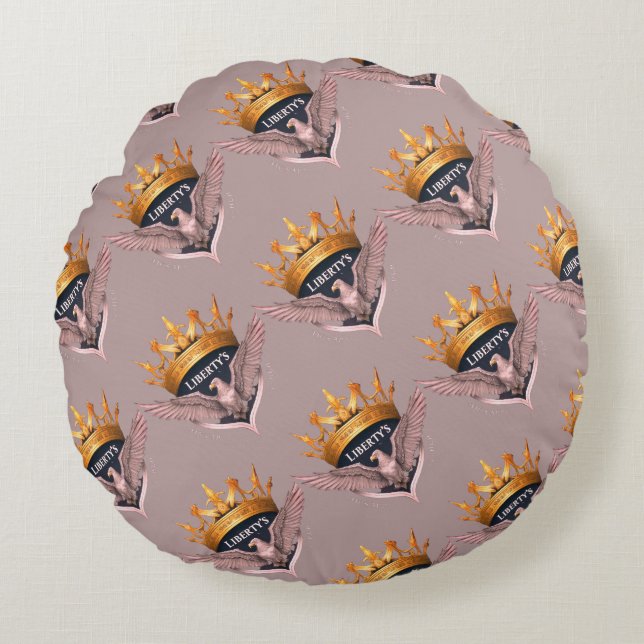 Almofada Redonda Liberdade (Frente)