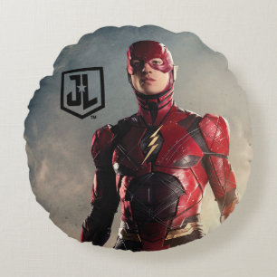 Almofada Redonda Liga da Justiça Flash no Battlefield