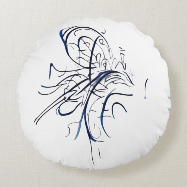 Almofada Redonda Lignes directrices (Frente)