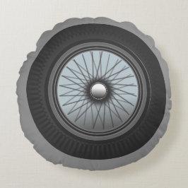 Almofada Redonda Ligue seu travesseiro do pneu dos motores
