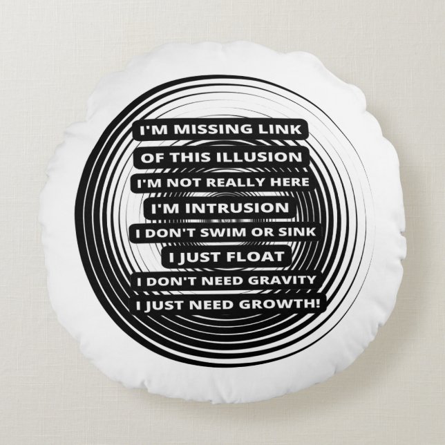 Almofada Redonda Link ausente (Frente)