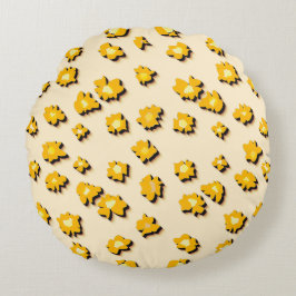 Almofada Redonda Little flowers