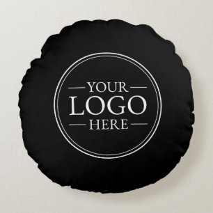 Almofada Redonda Logotipo comercial personalizado