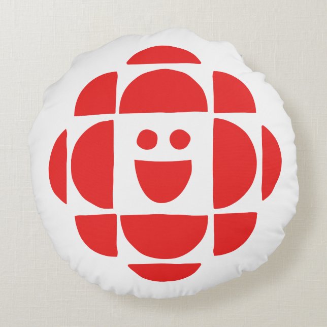 Almofada Redonda Logotipo para crianças CBC (Verso)