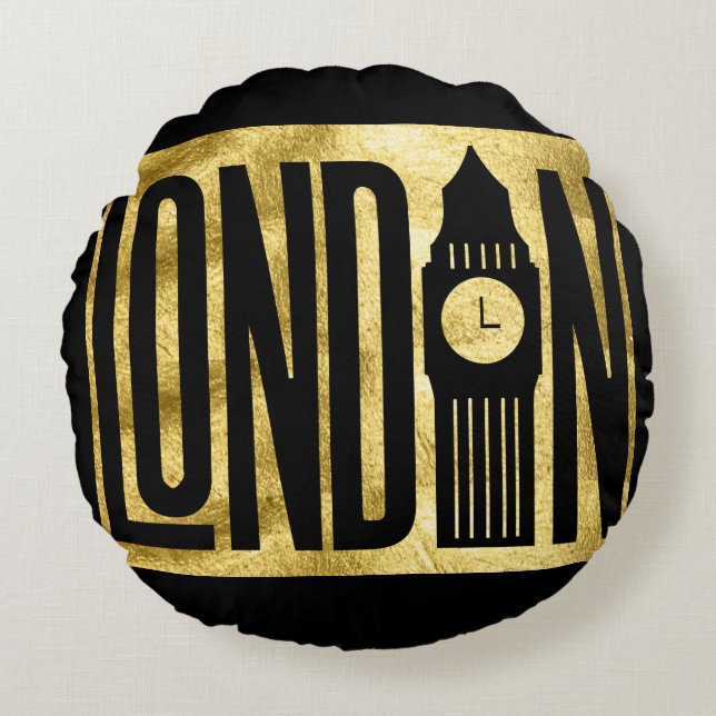 ALMOFADA REDONDA LONDRES (Frente)
