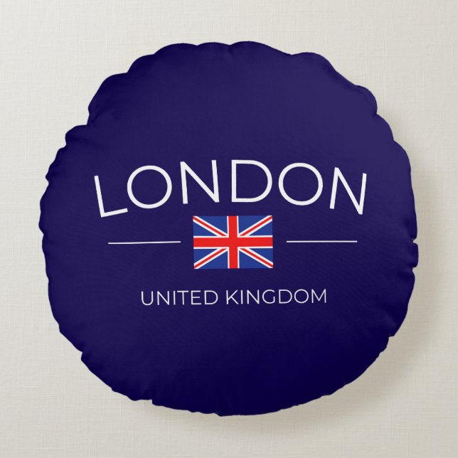 Almofada Redonda Londres (Frente)