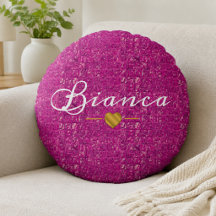 Magenta Pink Mosaic Glass Tile Bold Abstract 