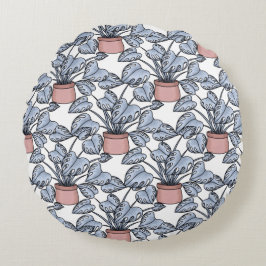 Almofada Redonda Majestic monstera