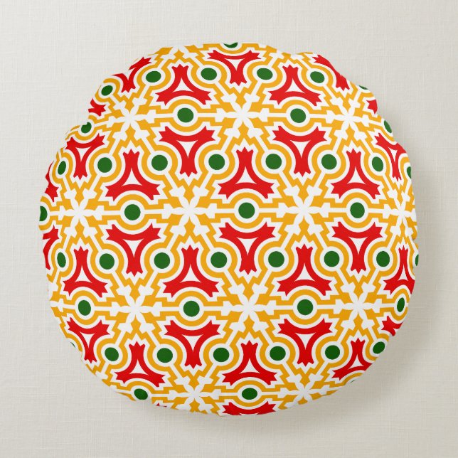 Almofada Redonda Malaga street walls 1 (Frente)