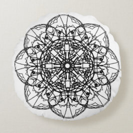Almofada Redonda mandala