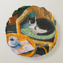 Manhã de Domingo Preguiçosa | Pintura para gatos e