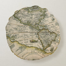 Mapa Antigo, 1596, America Sive Novus Orbis