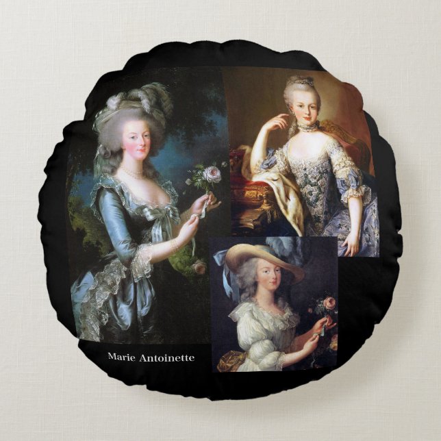 Almofada Redonda Marie Antoinette (Frente)