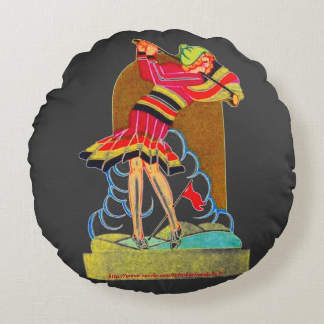 Almofada Redonda "Mashie niblick" (Frente)