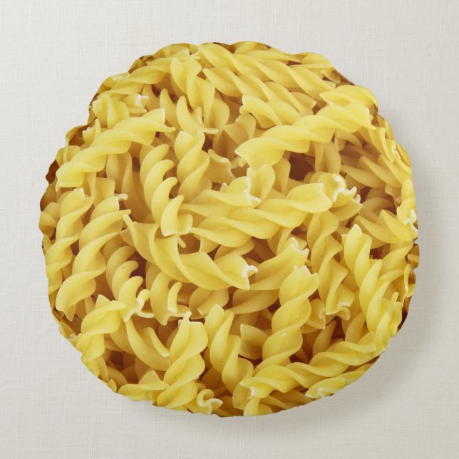 Almofada Redonda Massas secas (Comida italiana) (Frente)