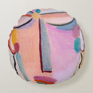 Almofada Redonda Meditação Alexej von Jawlensky - Arte Figurativa