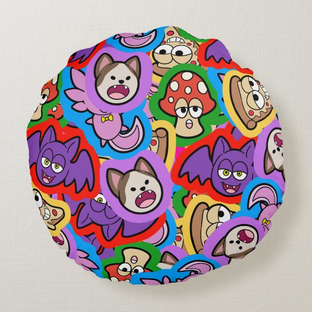 Almofada Redonda Memécti Mix 2023 (Verso)