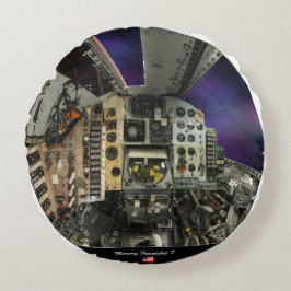 Almofada Redonda Mercury 7 cabin