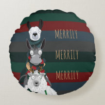 "Merrily" Ovelha Donkey Llama Strike