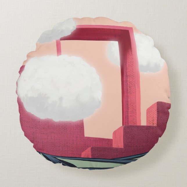 Almofada Redonda metaphor_18_one midverão_1 (Frente)