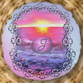 Almofada Redonda Mexico Sunset 0909