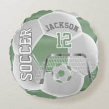 Mint Green e White Soccer | DIY Name