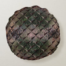 Misturar quadrados 3D com vidro martelado de fundo