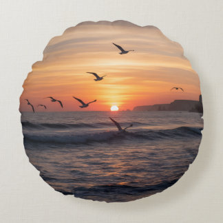 Almofada Redonda |Modern Round Throw Pillow | Designer KazooStudio