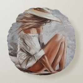 Almofada Redonda Momentos com o Eu